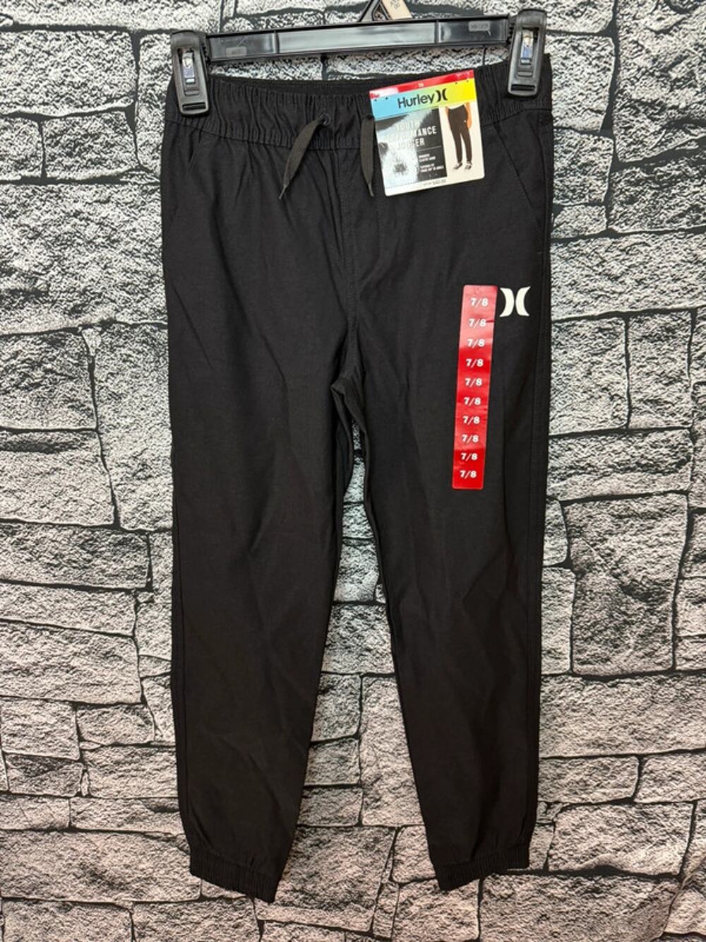 NWT Hurley Youth Performance Joggers - Size 7/8